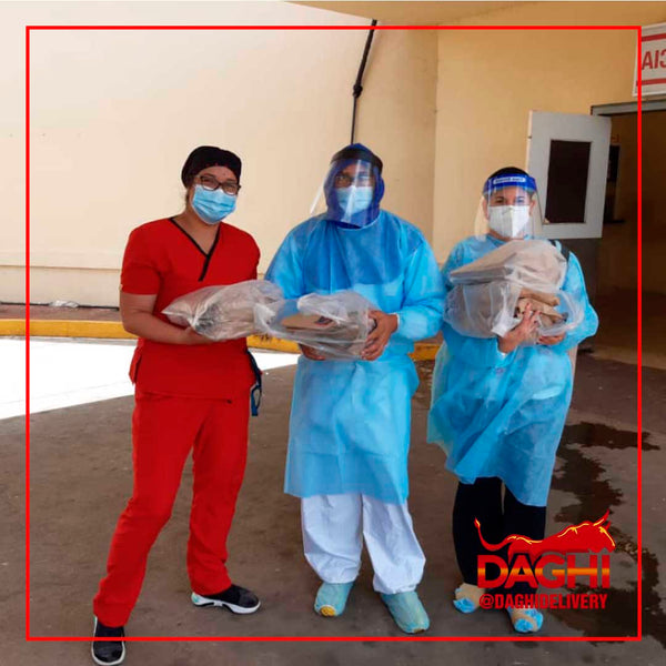 DAGHI DELIVERY EN ALIANZA CON LA FUNDACIÓN @ALIVIASUCARGA, HACE ENTREGA DE ALMUERZOS