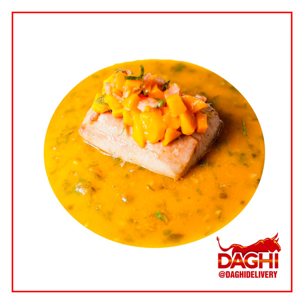 PESCADO EN SALSA DE MANGO