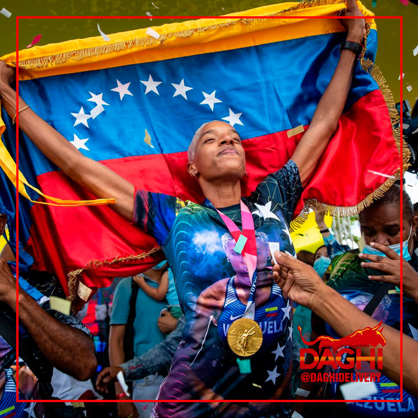 YULIMAR: “QUERÍA TRAER ESTA MEDALLA Y ESTE DIAMANTE”
