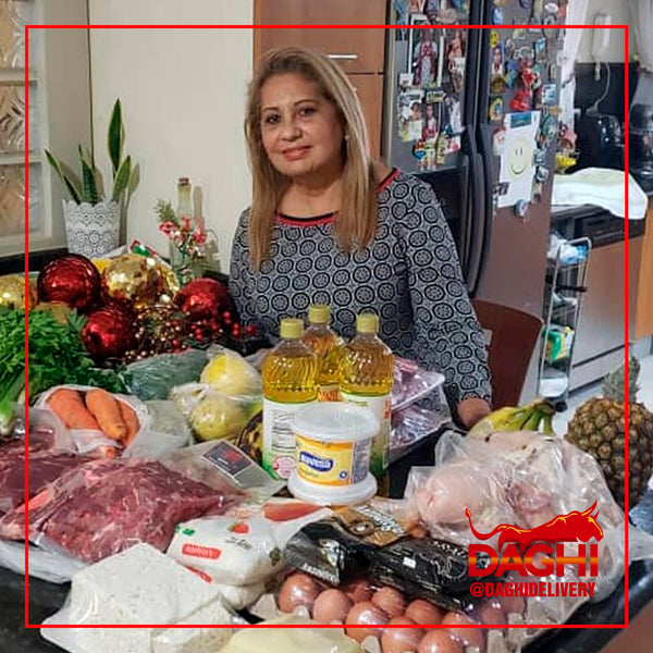 GANADORA DE LA RIFA DE FIN DE AÑO 2020 DE DAGHI DELIVERY