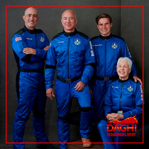 EL HOMBRE MÁS RICO DEL MUNDO, JEFF BEZOS, ALCANZA EL ESPACIO