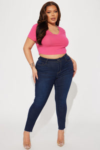 SKINNY JEAN PLUS FASHION NOVA