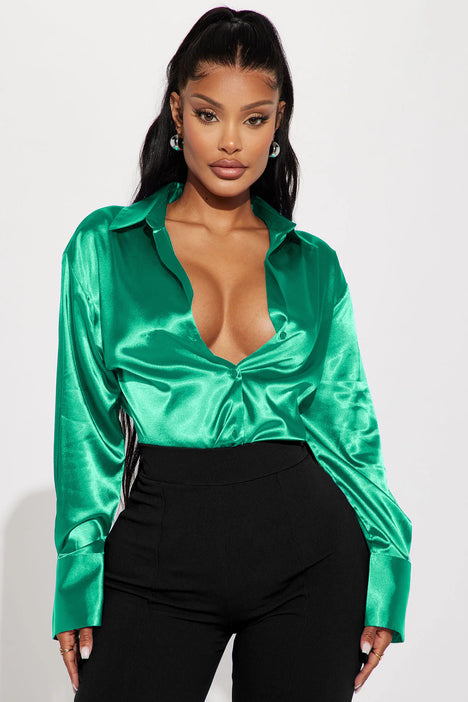 BLUSA MANGA LARGA TALLA L