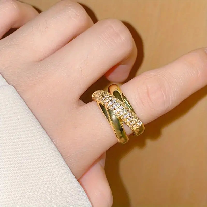 ANILLO CON CRISTALES