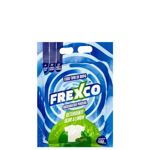 FREXCO DETERGENTE EN POLVO CON SUAVISANTE  400 Gr