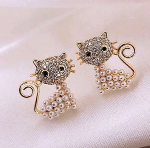 ZARCILLOS DE GATITO