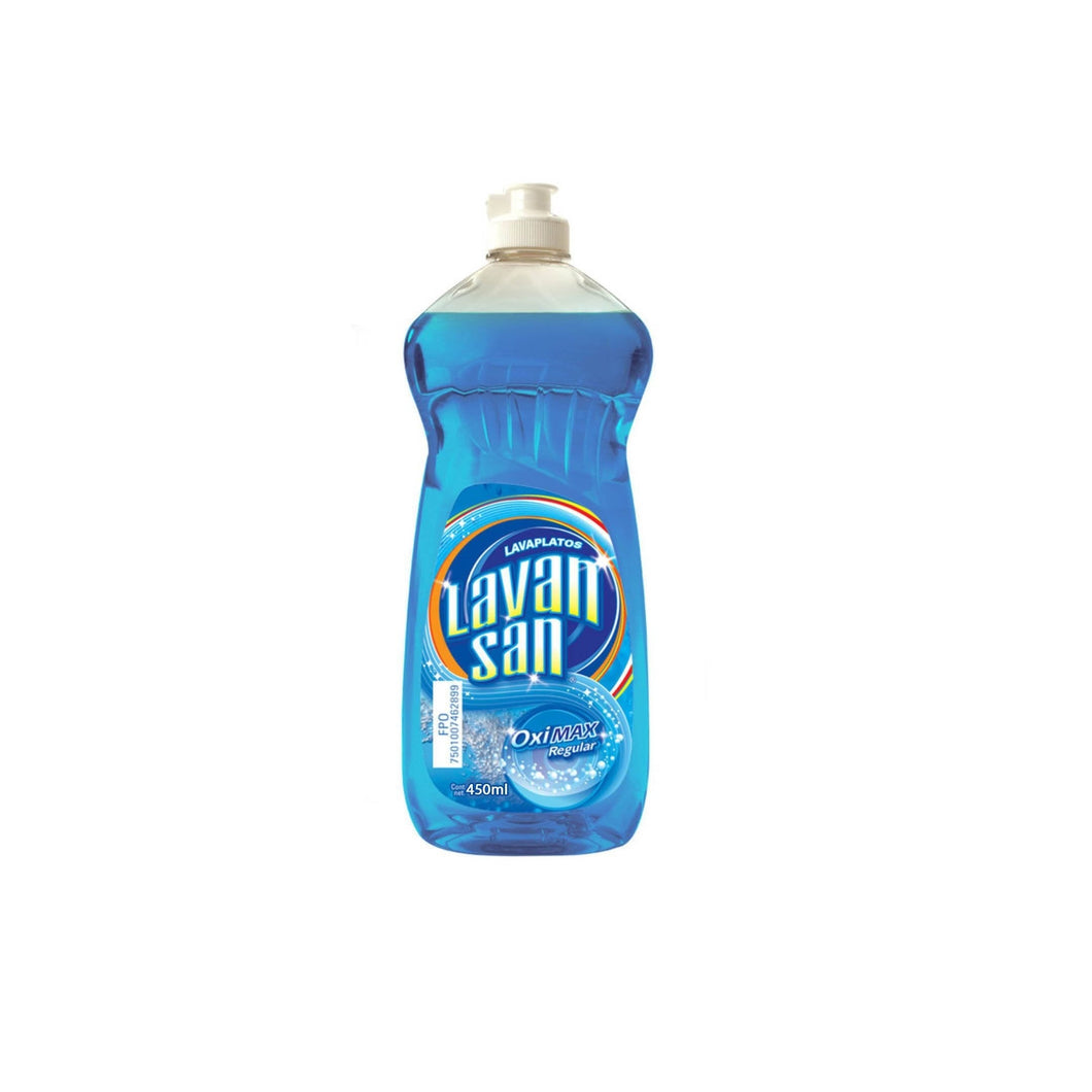 LAVAPLATOS LIQUIDO LAVANSAN 450 ML