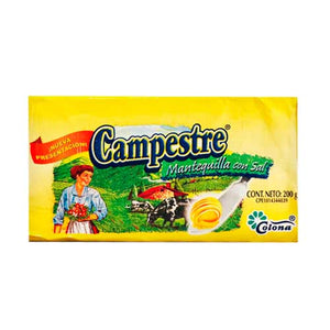 MANTEQUILLA EN BARRA LA CAMPESTRE 200 gr